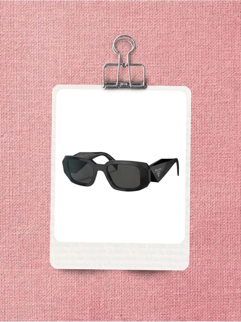 Prada
PR 17WS Black Designer Sunglasses